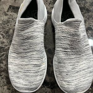 Skechers Gray Slip-On Women’s Shoes